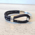 Pick Your Color-Cork Silver Hook Bracelet